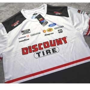 Team Penske Discount Tire Racing Nascar XL Mens Short Sleeve Shirt